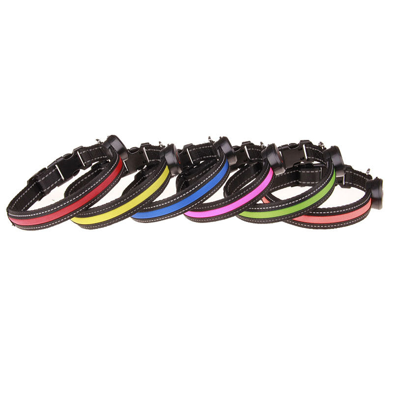 RainyPaws Glow LED Dog Collar (USB Rechargeable)