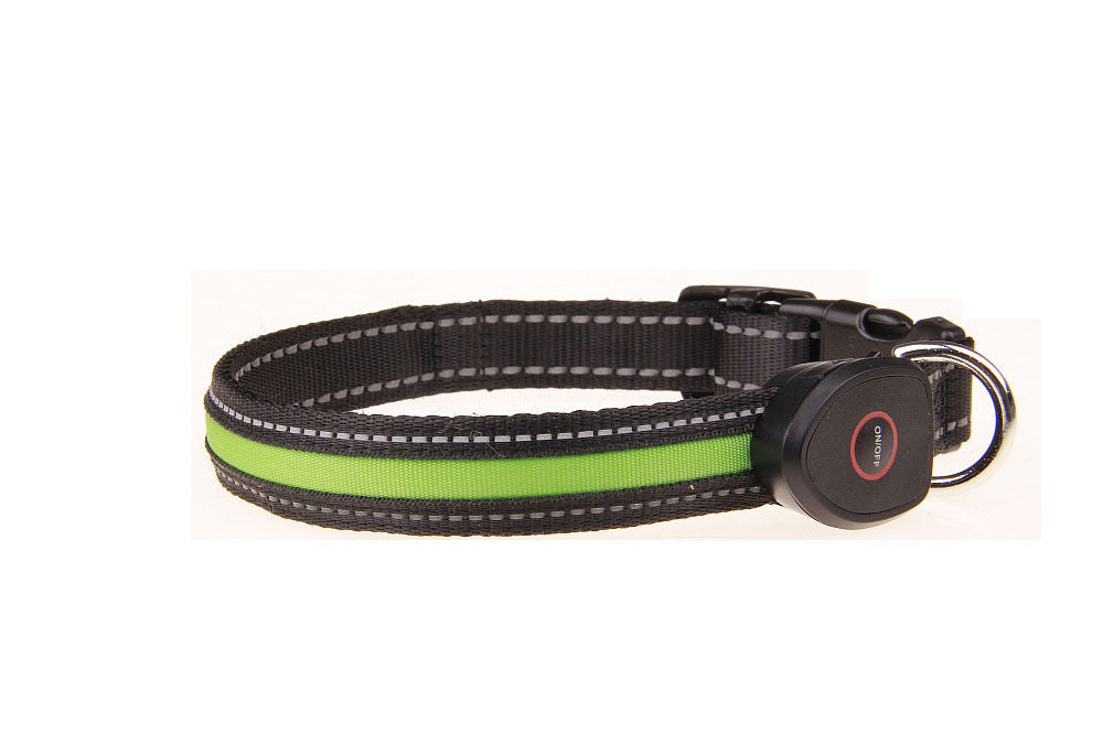 RainyPaws Glow LED Dog Collar (USB Rechargeable)