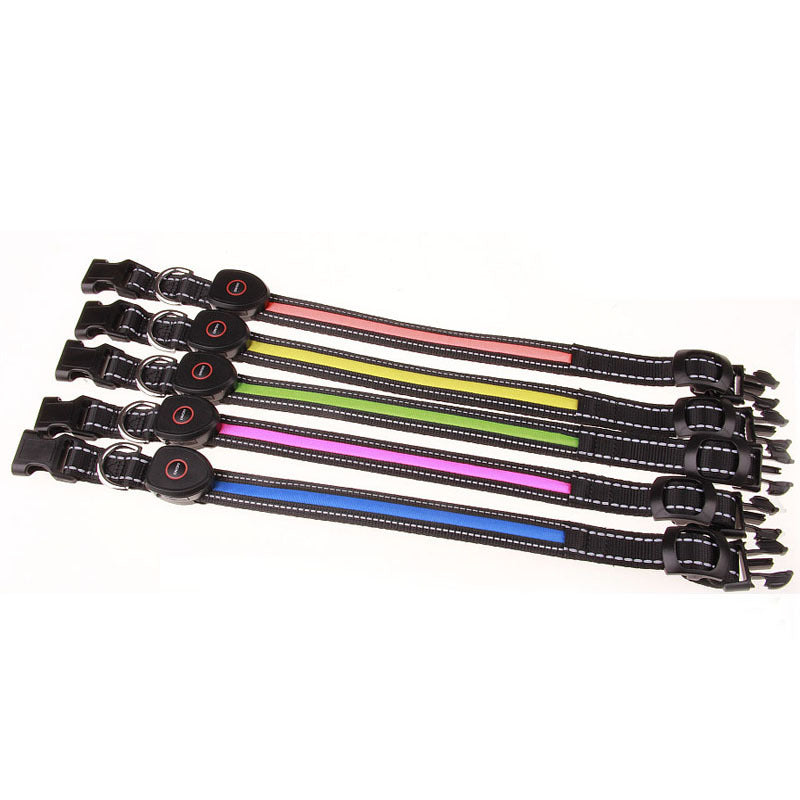 RainyPaws Glow LED Dog Collar (USB Rechargeable)